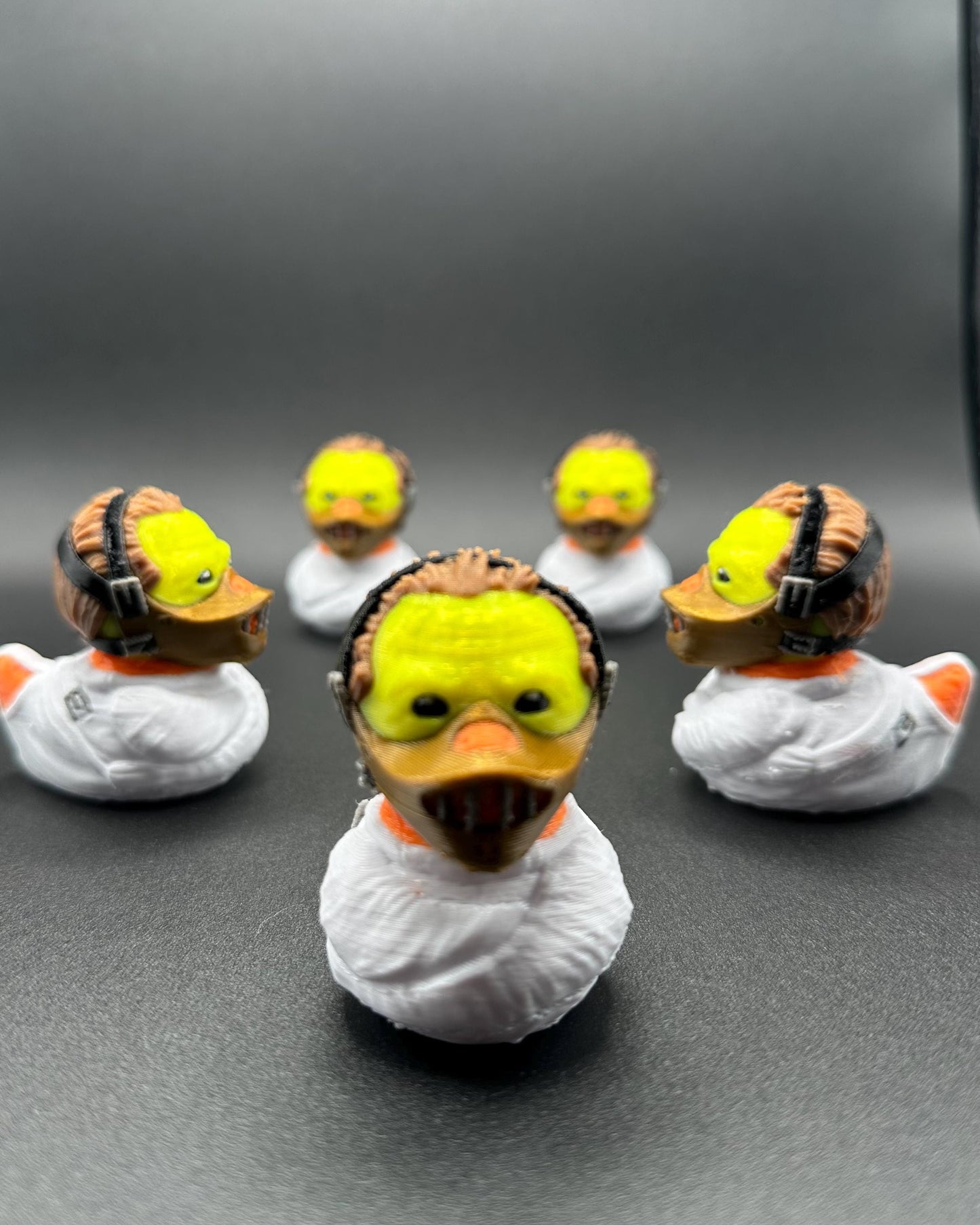 Horror Duck! - Fully 3D Printed, Heat Resistant Set featuring Michael Myers, Hannibal Lecter, Pennywise, and Jason