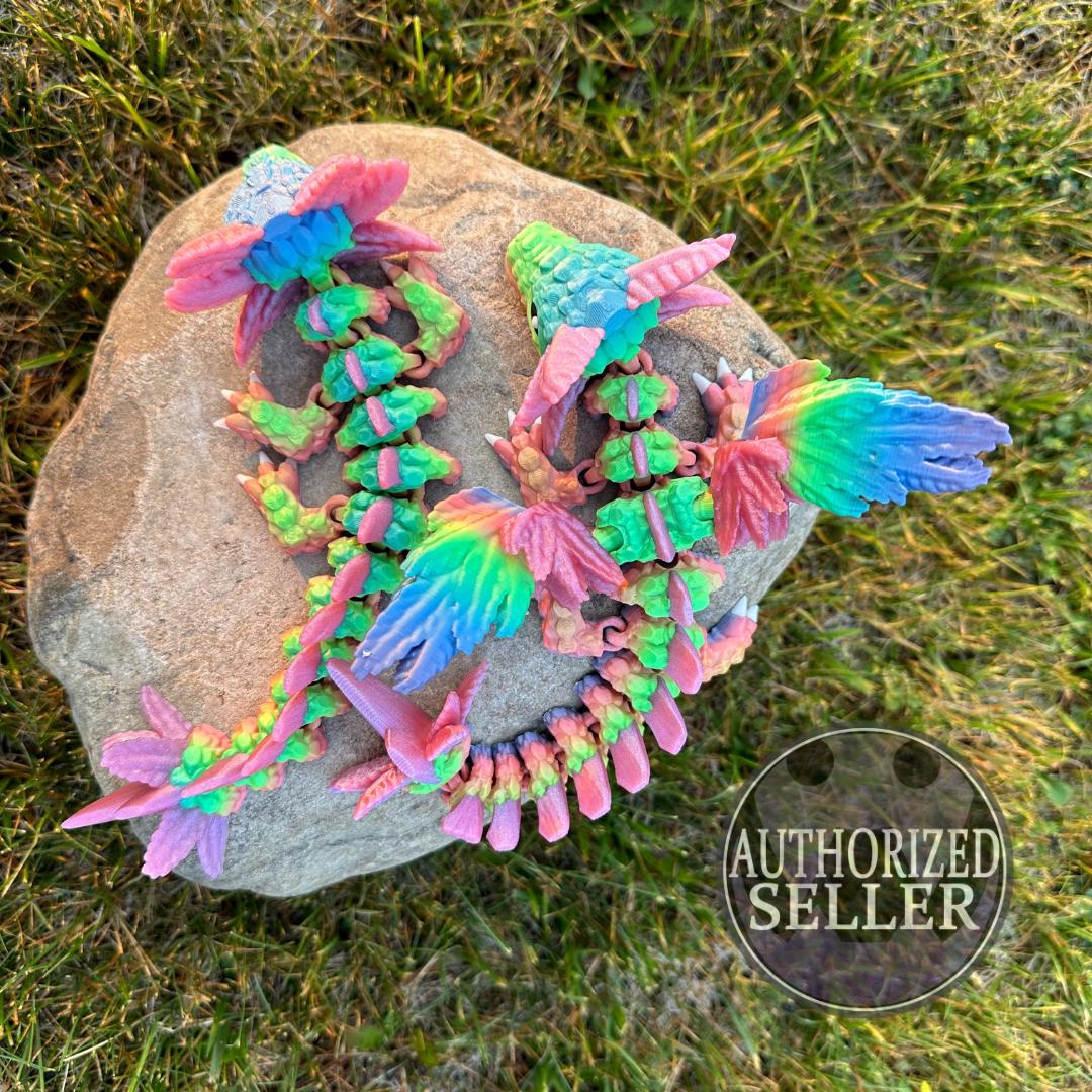 Baby Axolotl Dragon - 3D Printed!