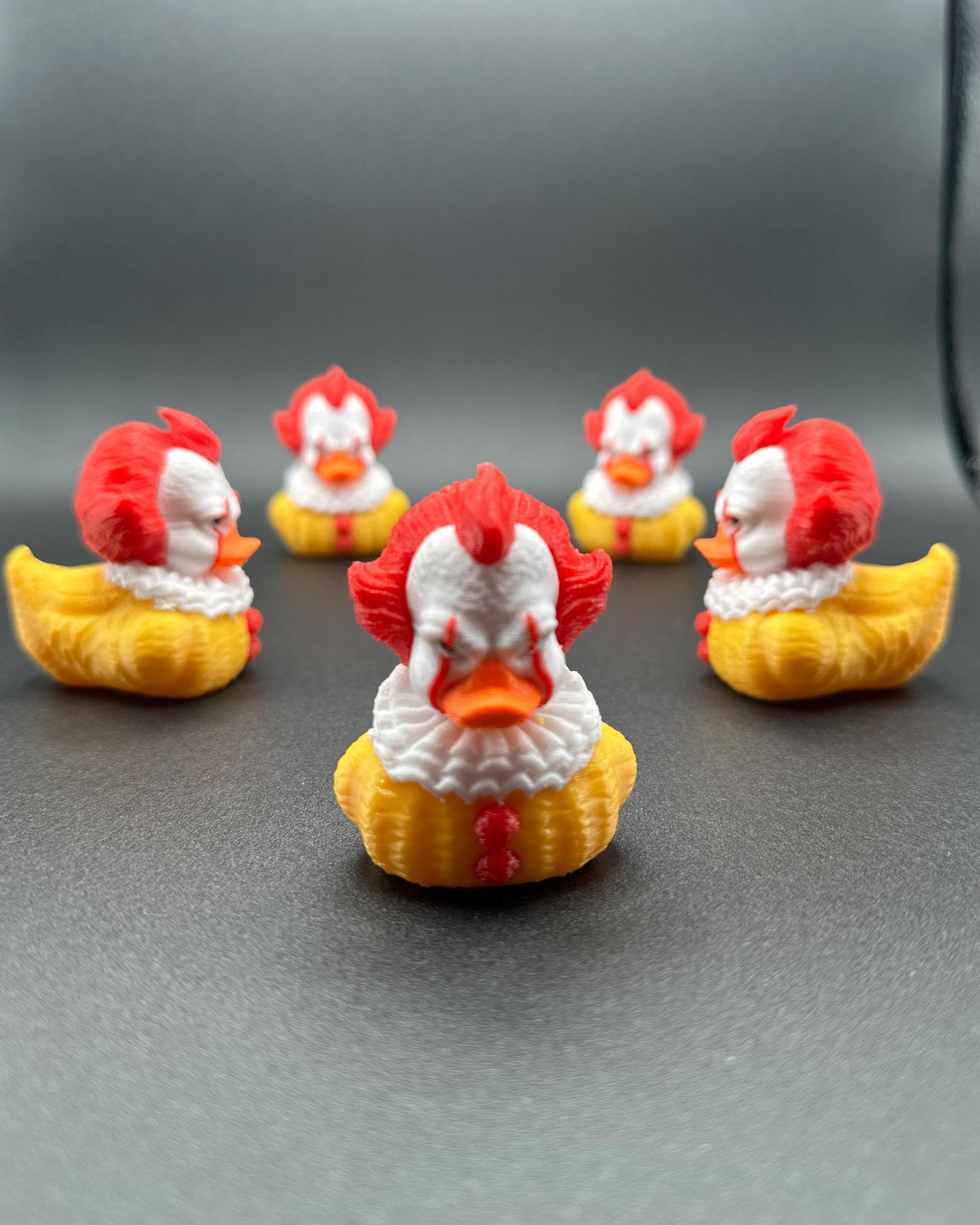 Horror Duck! - Fully 3D Printed, Heat Resistant Set featuring Michael Myers, Hannibal Lecter, Pennywise, and Jason