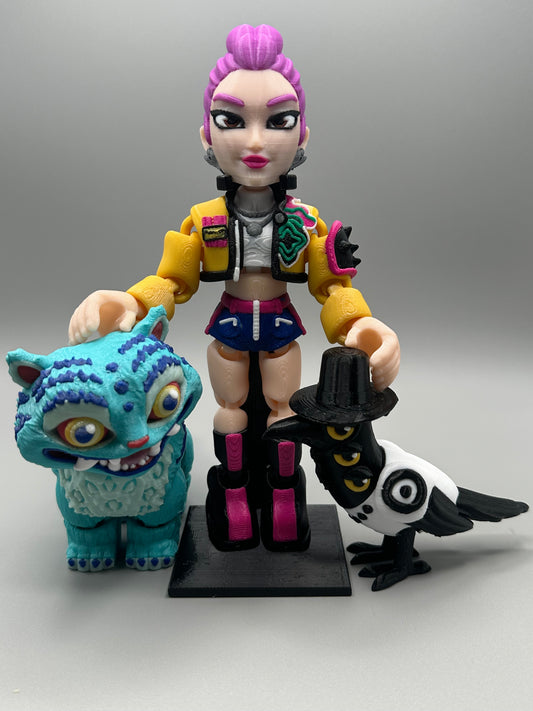 Sussie (K-Pop Demon Hunters) - Fully 3D Printed!