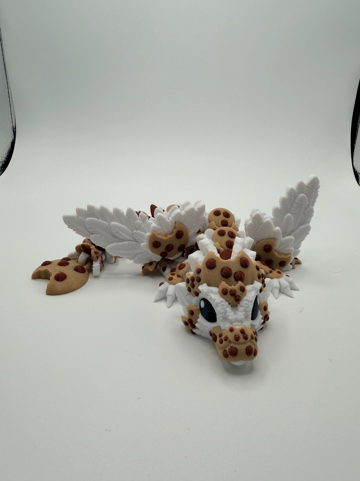 Chocolate Chip Cookie Dragon - Fully 3D Printed