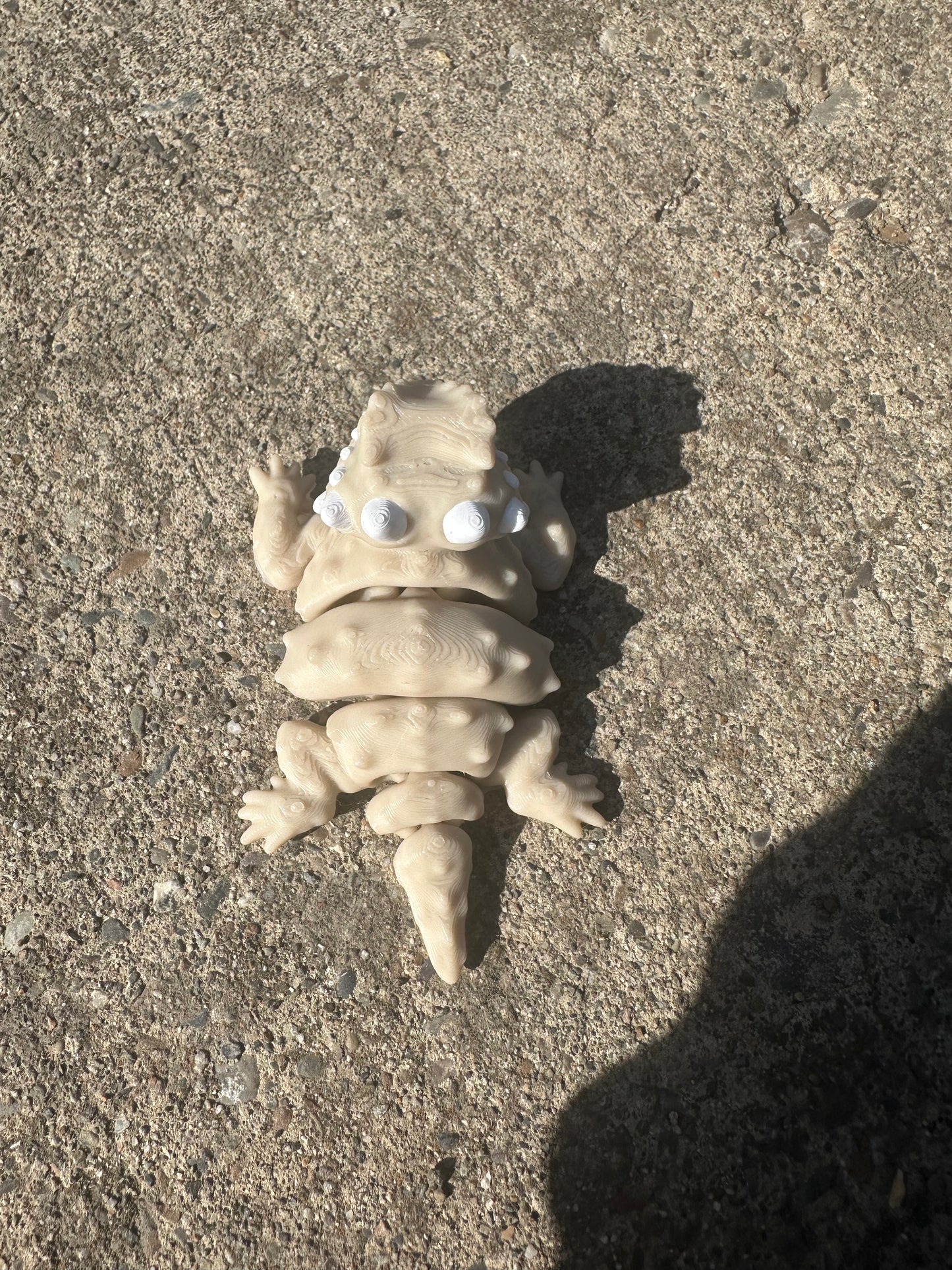 Horned Lizard - Fully 3D Printed