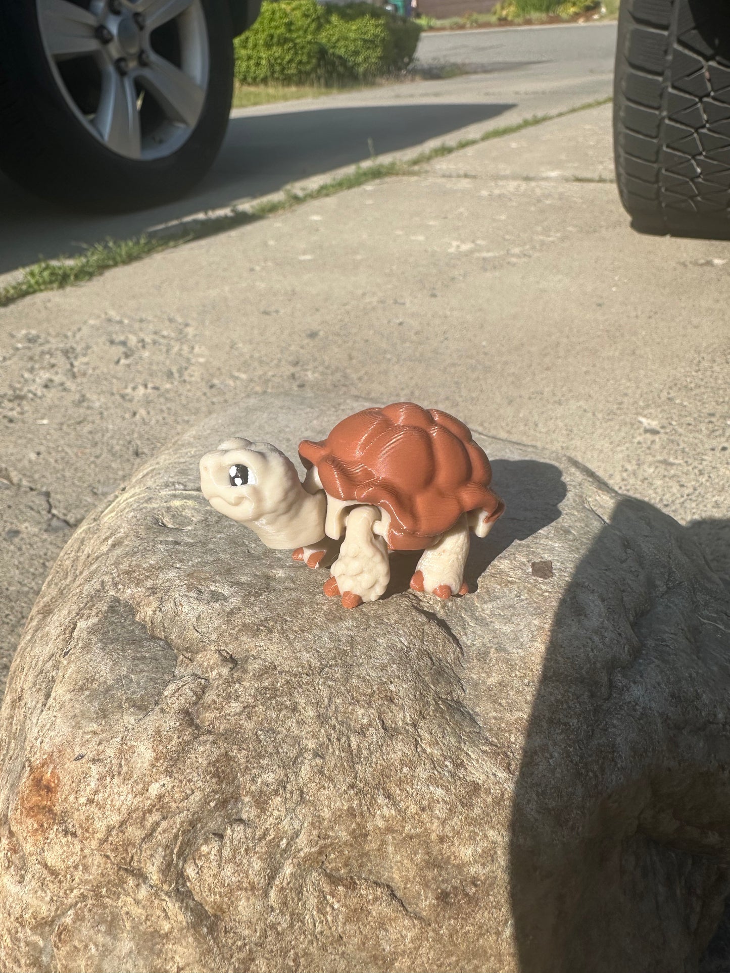 African Spur Thighed Tortoise - Fully 3D Printed