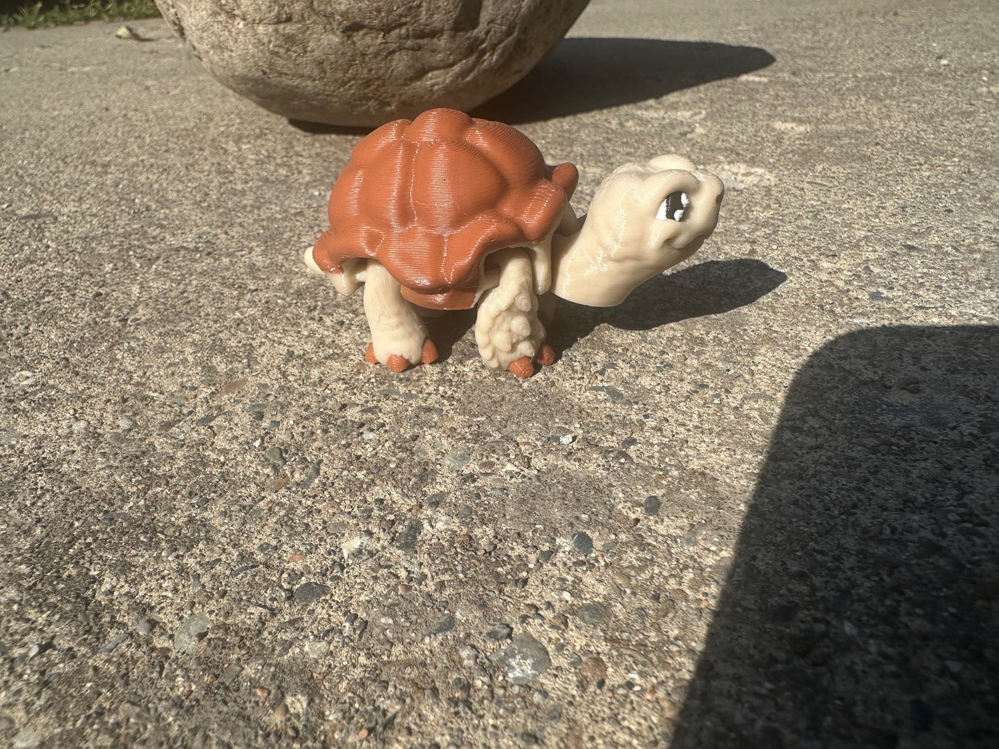 African Spur Thighed Tortoise - Fully 3D Printed