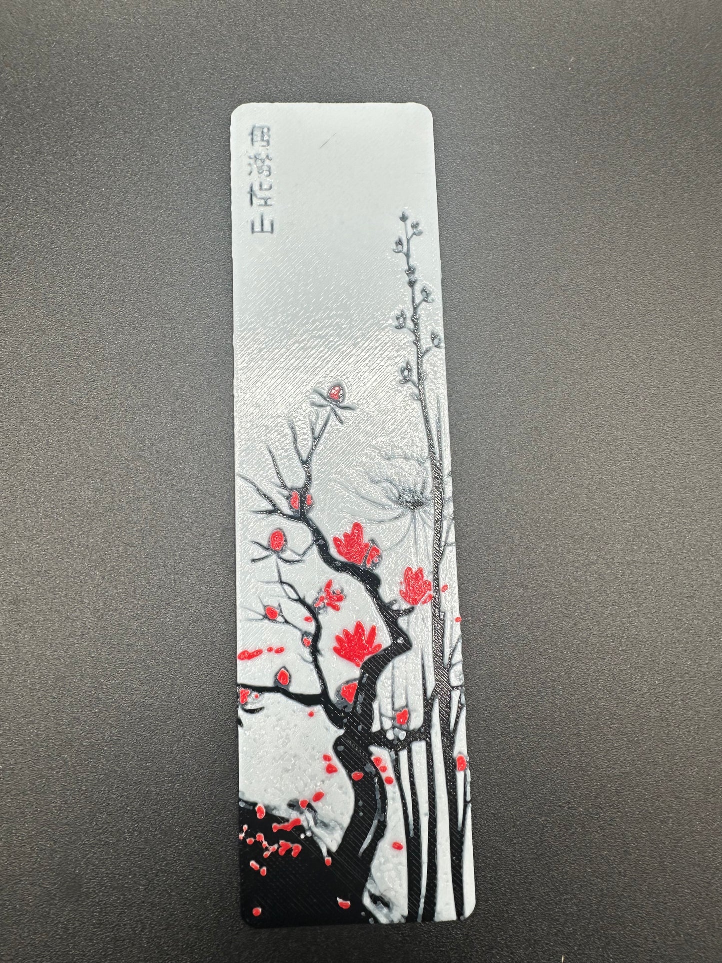Red Blossom Bookmark