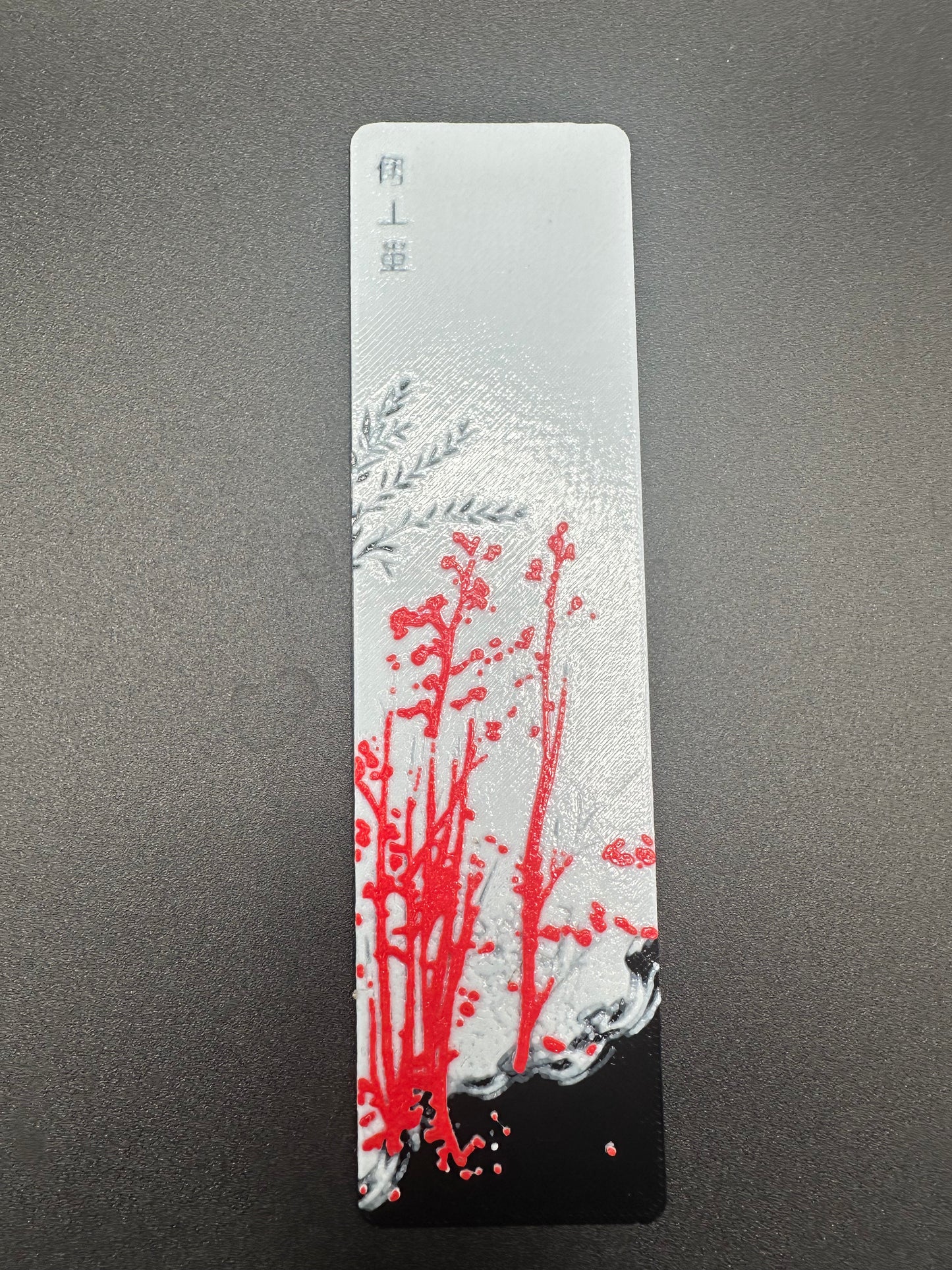 Red Blossom Bookmark