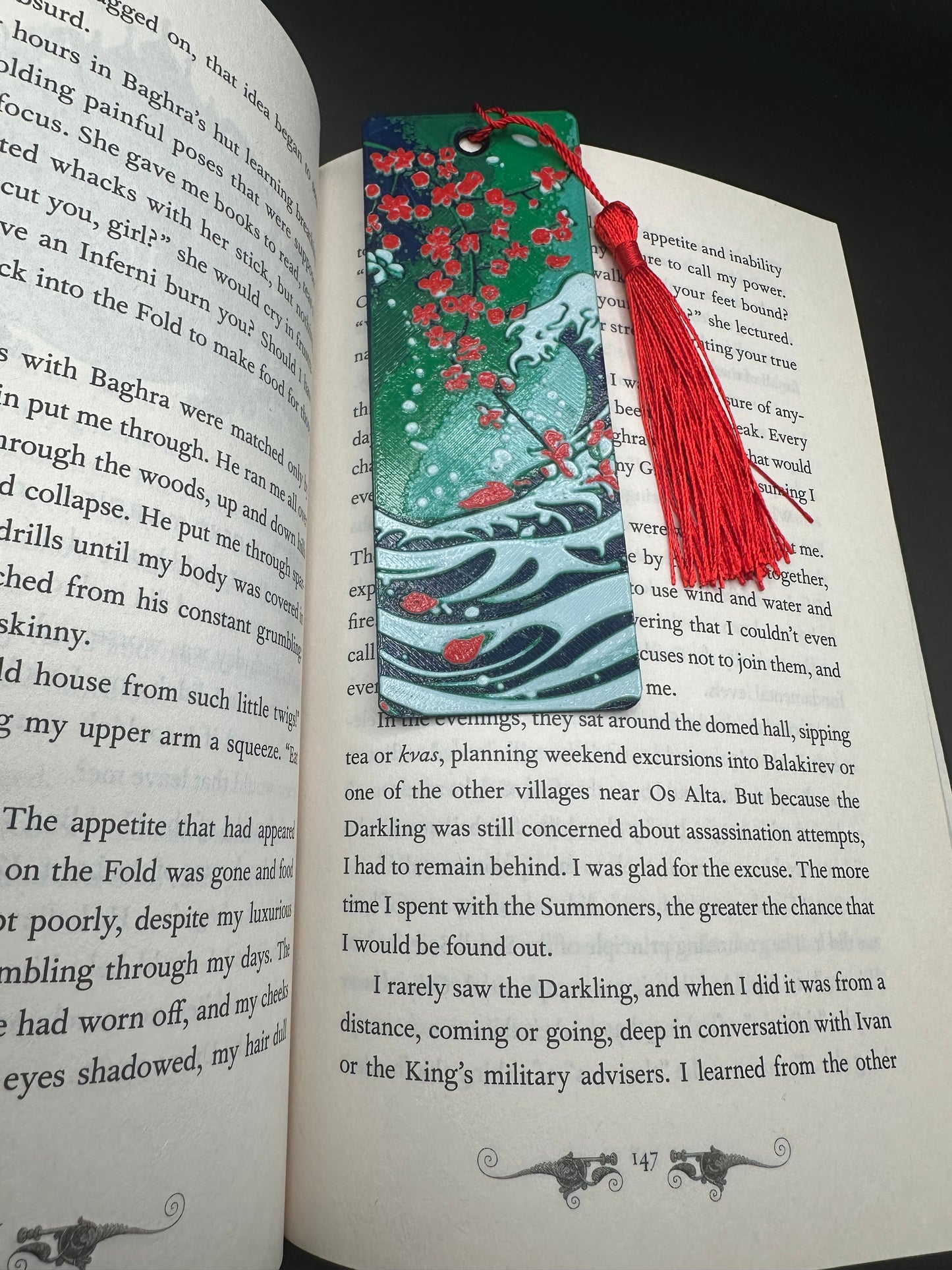 Cherry Blossom Tide Bookmark