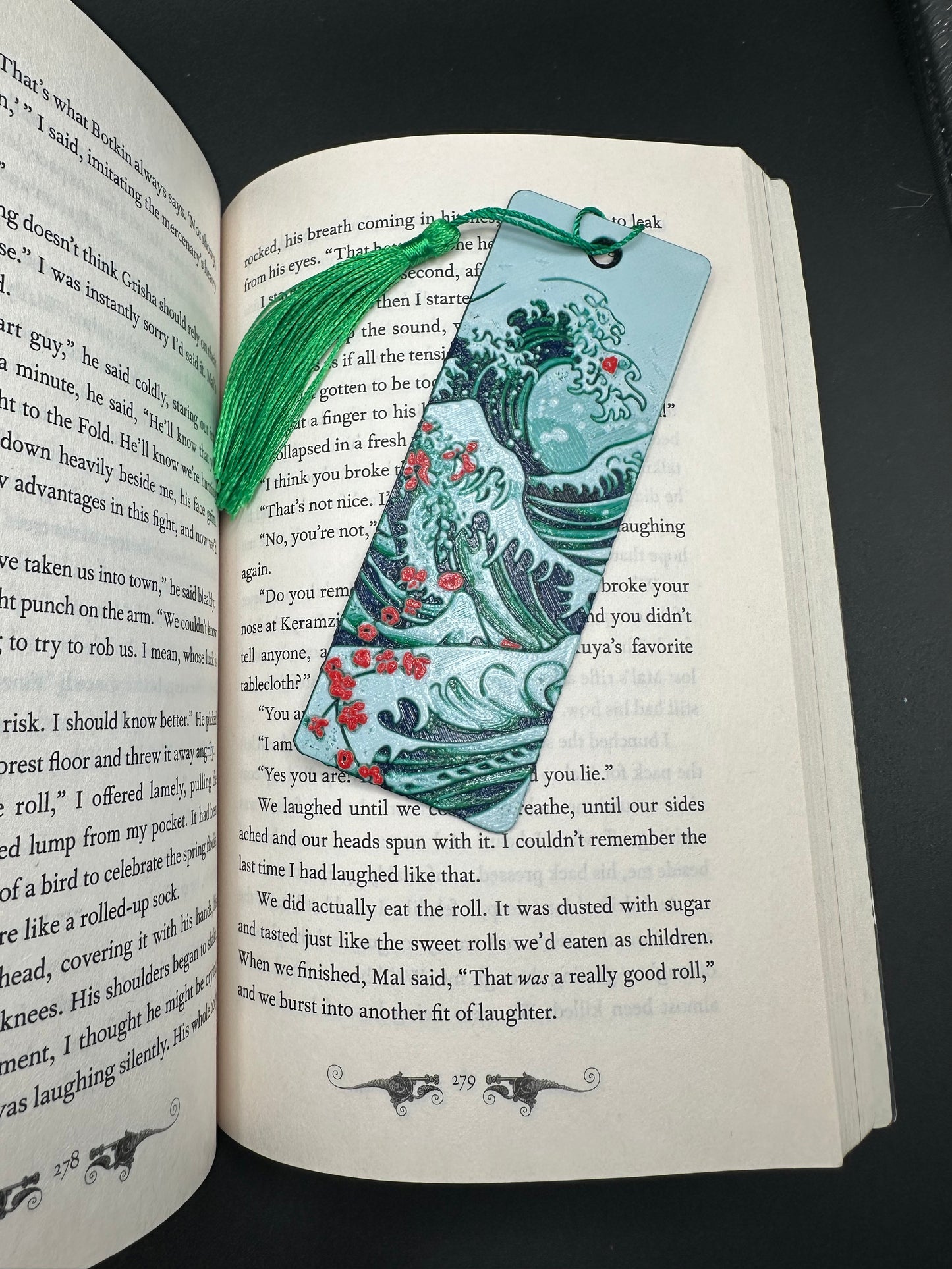 Cherry Blossom Tide Bookmark