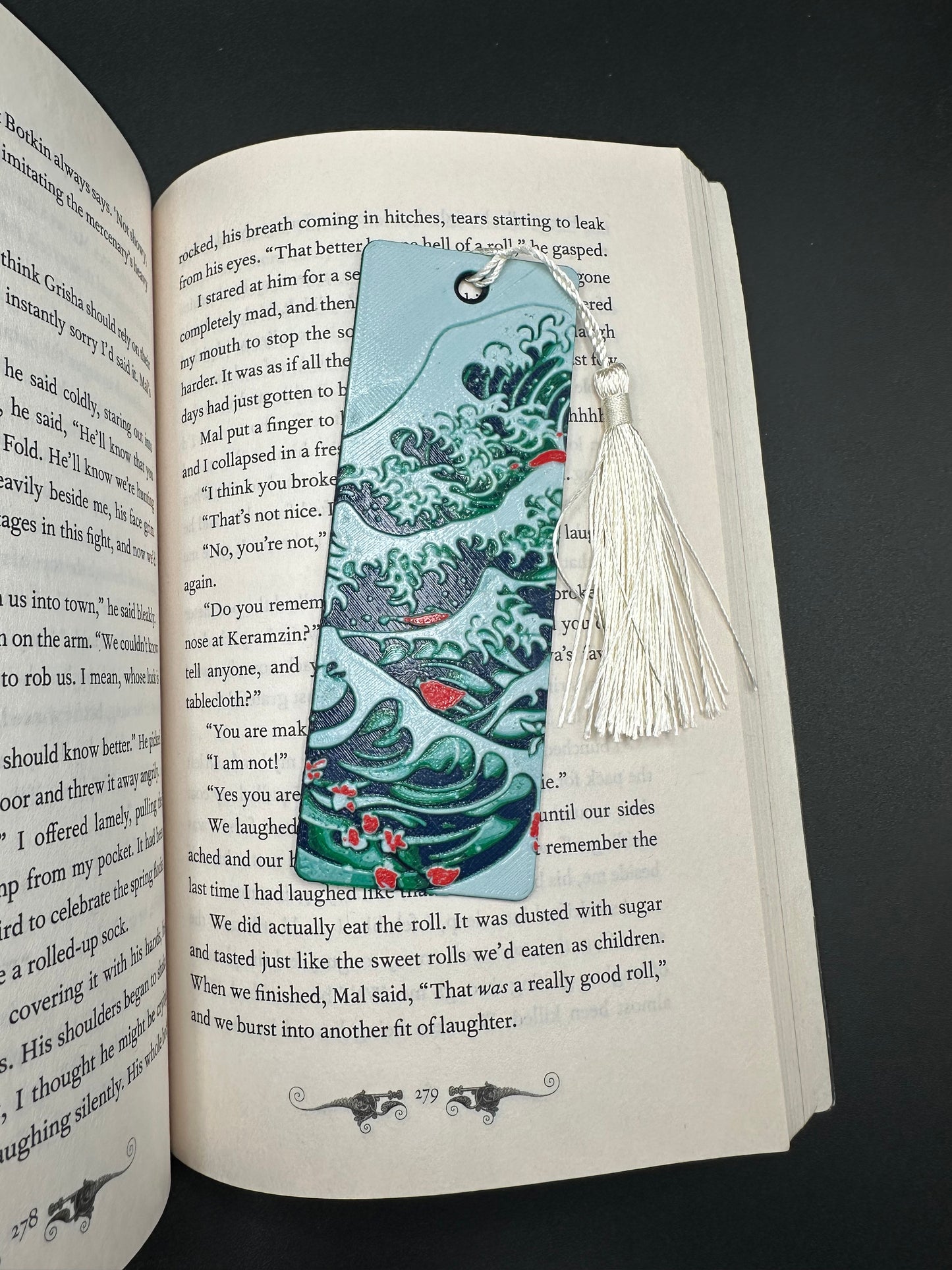 Cherry Blossom Tide Bookmark