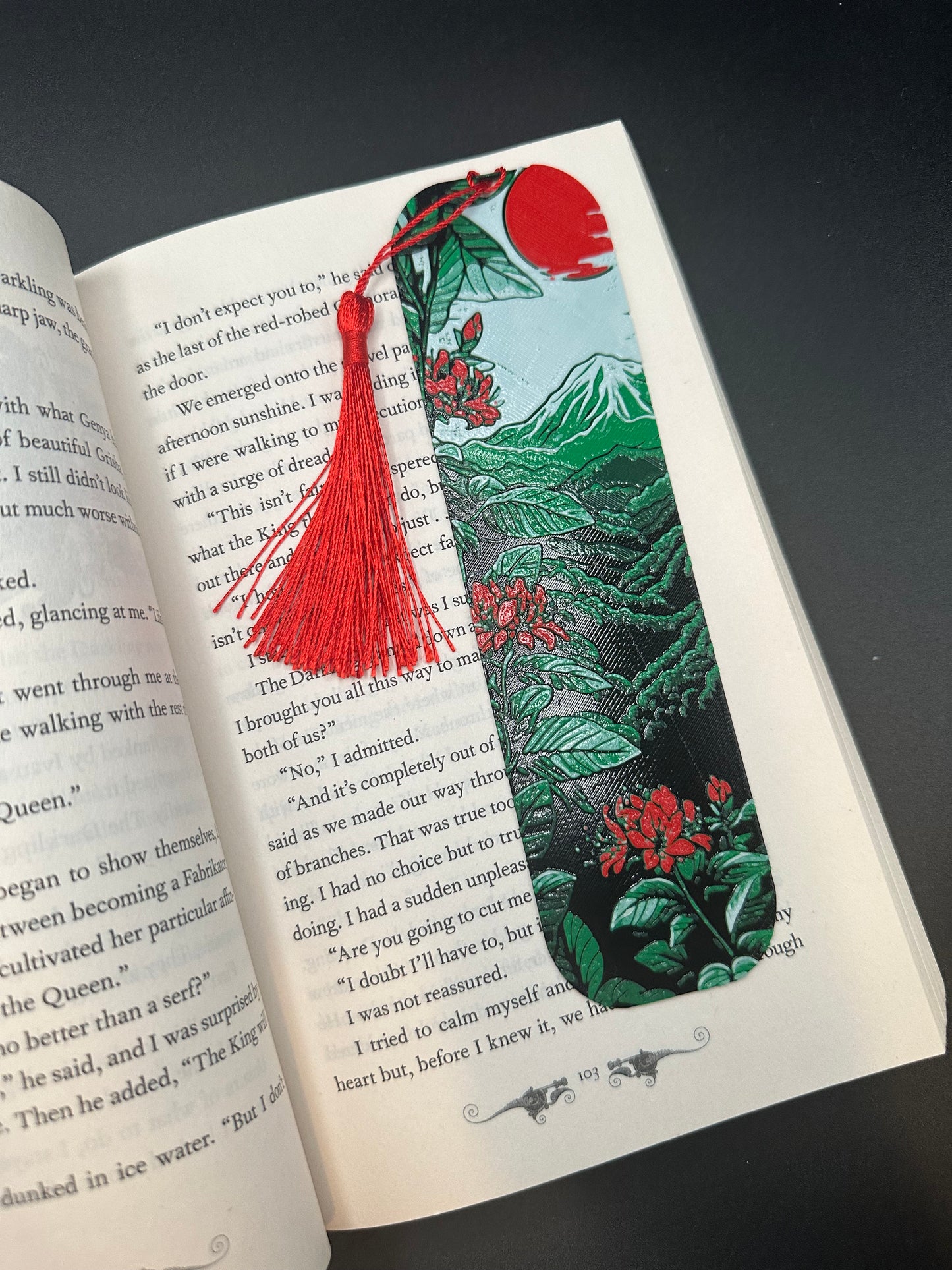Blossoms of Fuji Bookmark