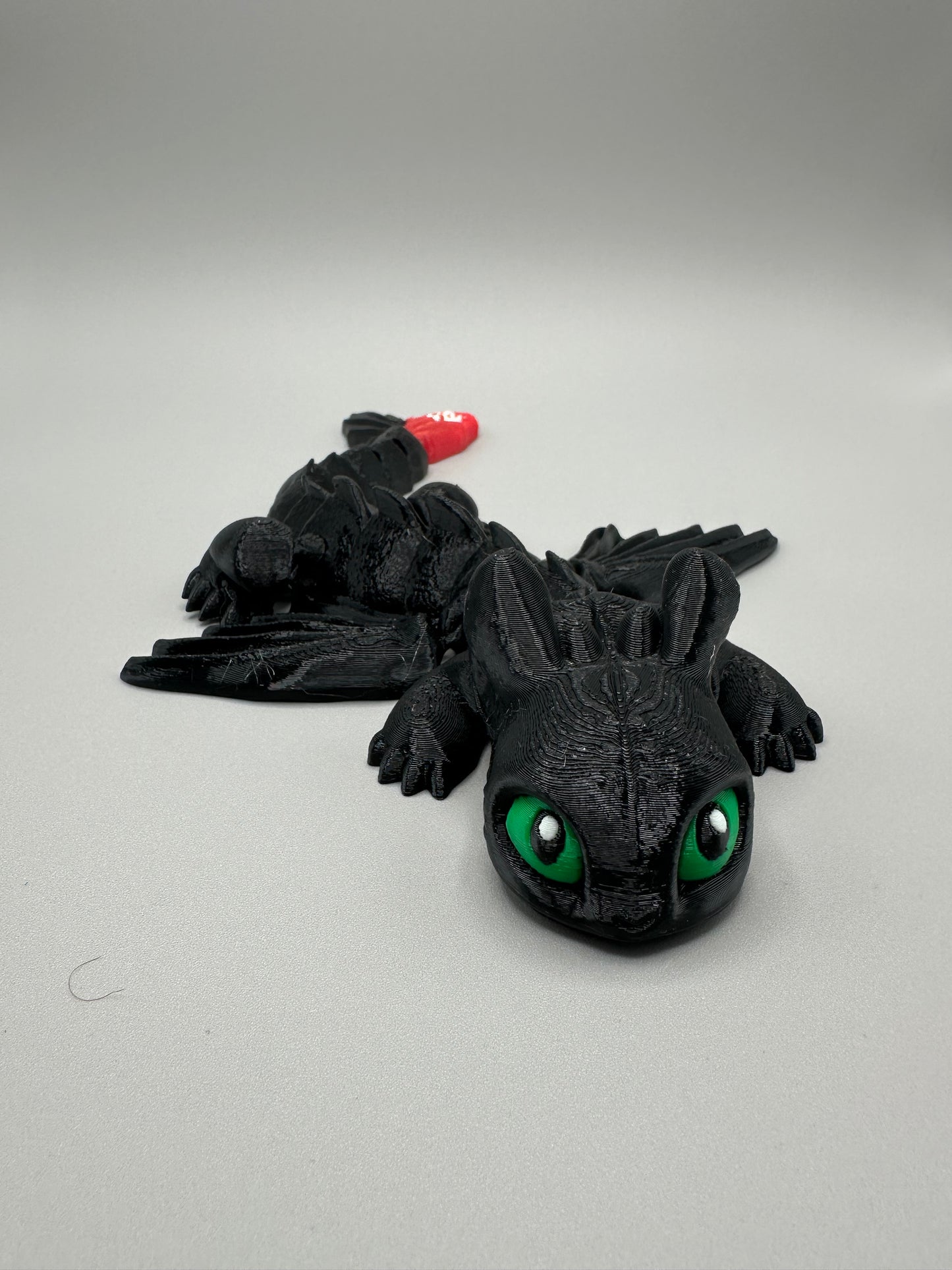 Toothless & Light Fury Dragons – 3D Printed Articulated Collectibles | How to Train Your Dragon Movie Figures | Flexi Fantasy Toys