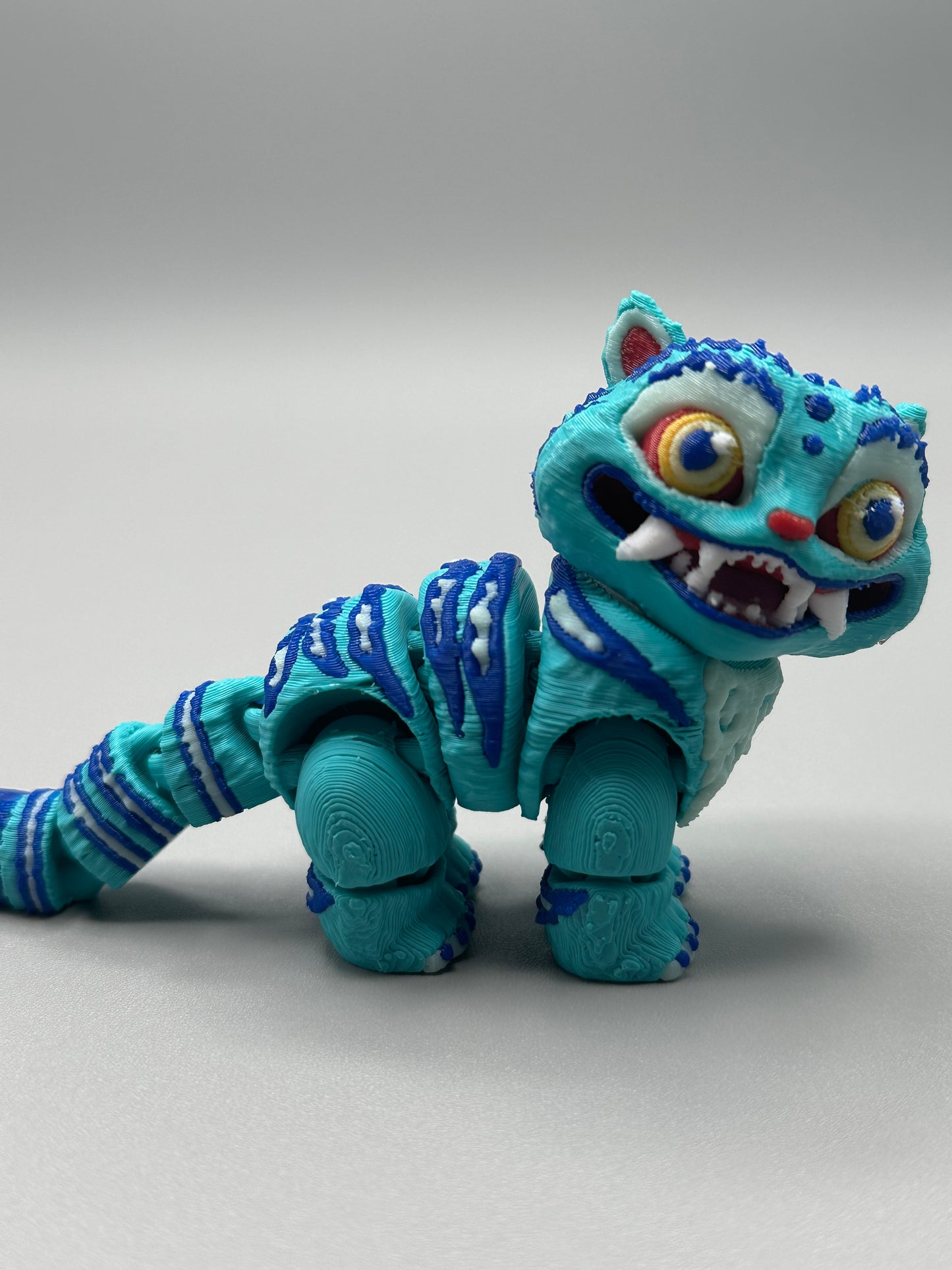 Derpy Looking Cat - Fully 3D Printed