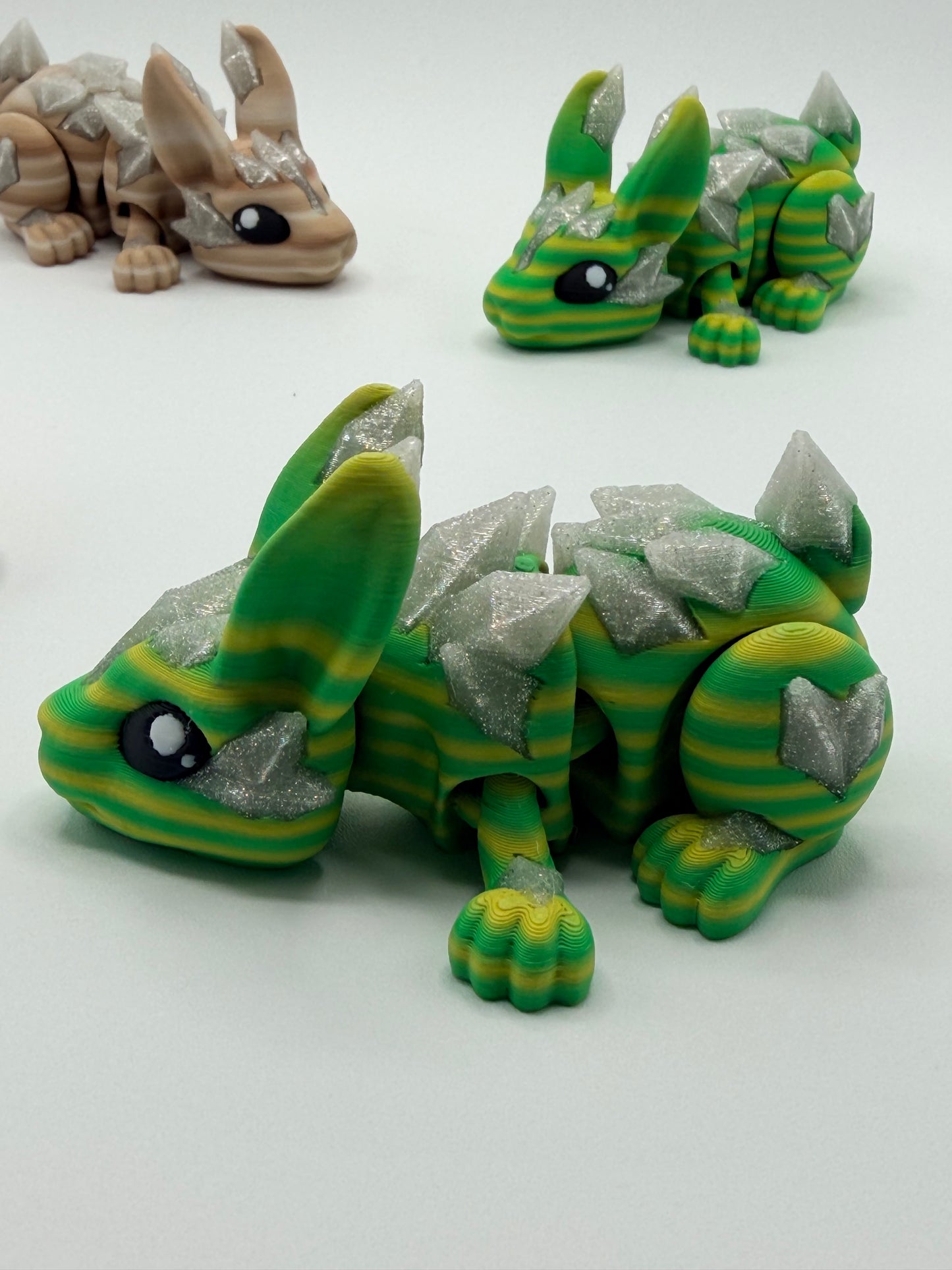 Mini Easter Bunny, Fully 3D Printed