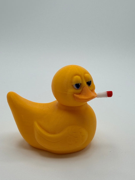 Chill Duck – Articulated Duck Figure, Swappable Head Duck Toy, Build Your Own Duck, 3D Printed Desk Toy, Custom Duck Collectible
