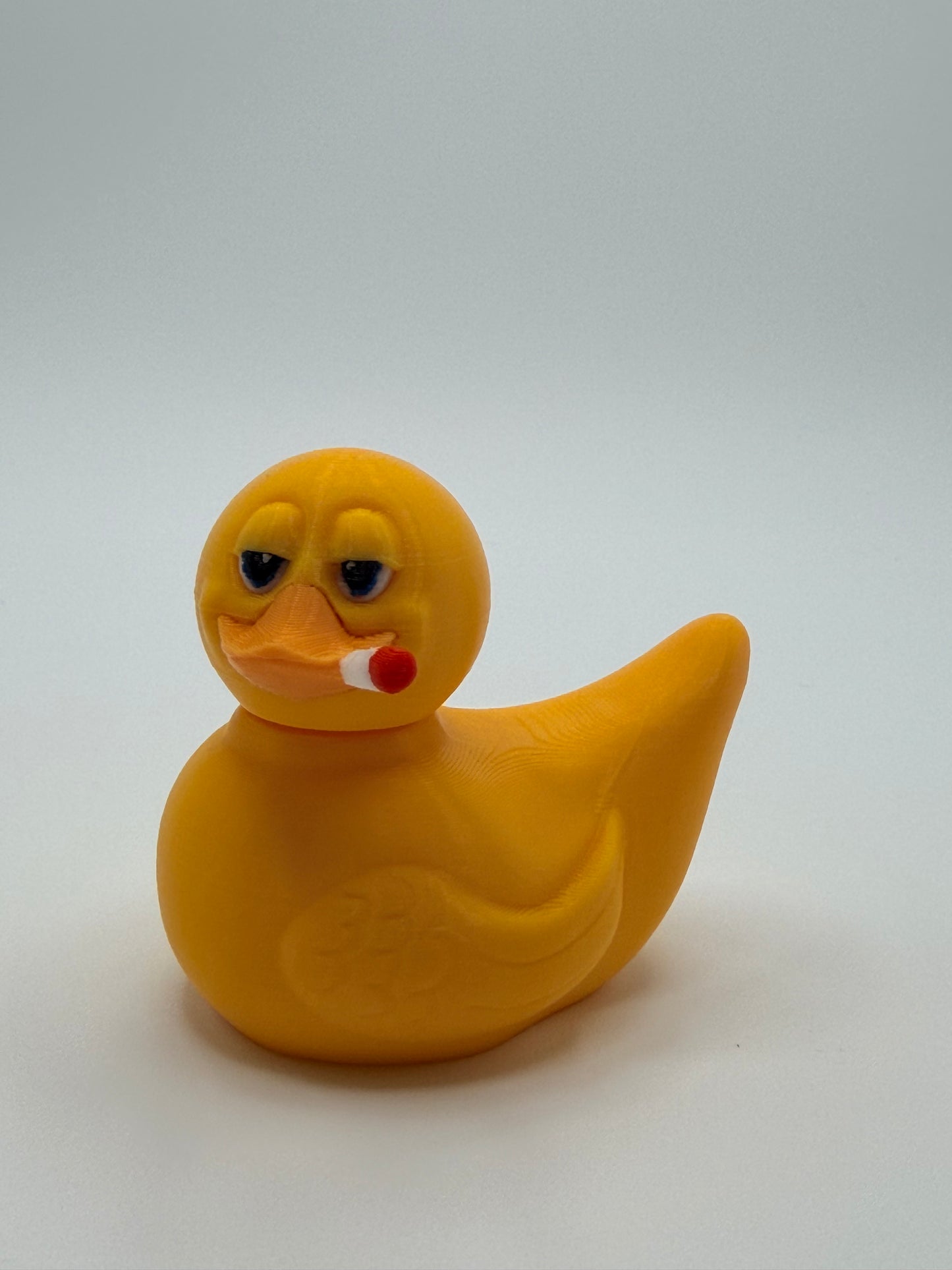 Chill Duck – Articulated Duck Figure, Swappable Head Duck Toy, Build Your Own Duck, 3D Printed Desk Toy, Custom Duck Collectible