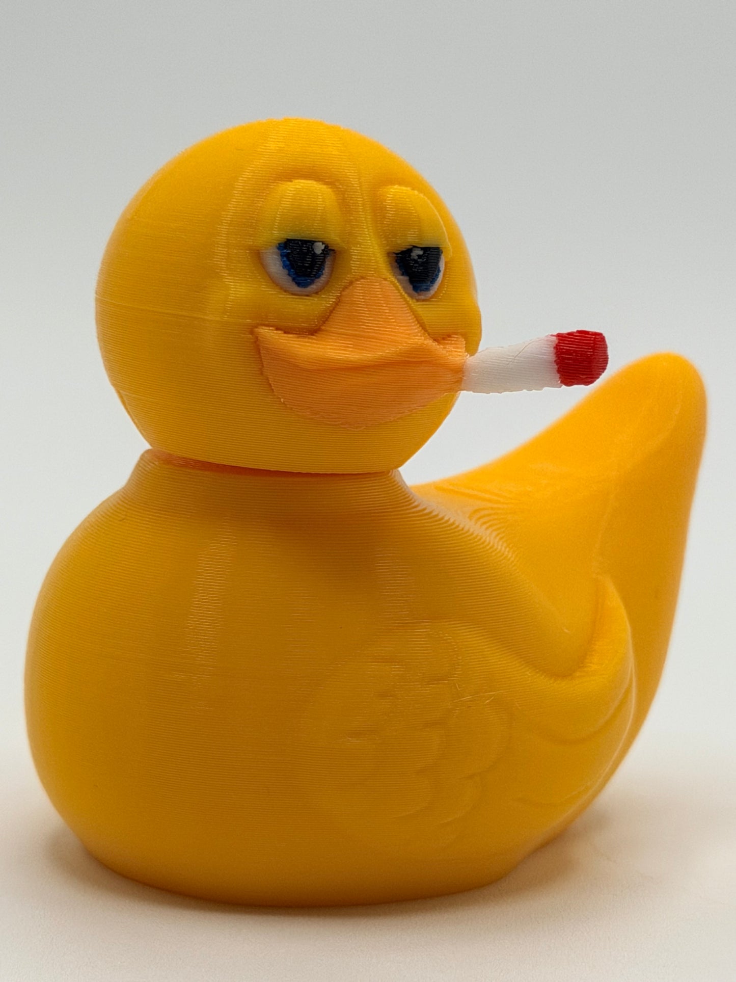 Chill Duck – Articulated Duck Figure, Swappable Head Duck Toy, Build Your Own Duck, 3D Printed Desk Toy, Custom Duck Collectible