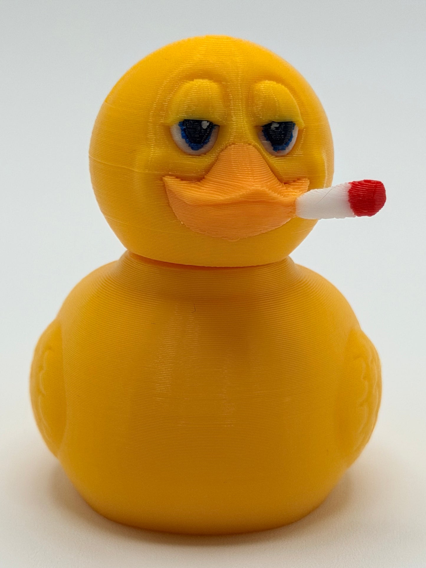 Chill Duck – Articulated Duck Figure, Swappable Head Duck Toy, Build Your Own Duck, 3D Printed Desk Toy, Custom Duck Collectible