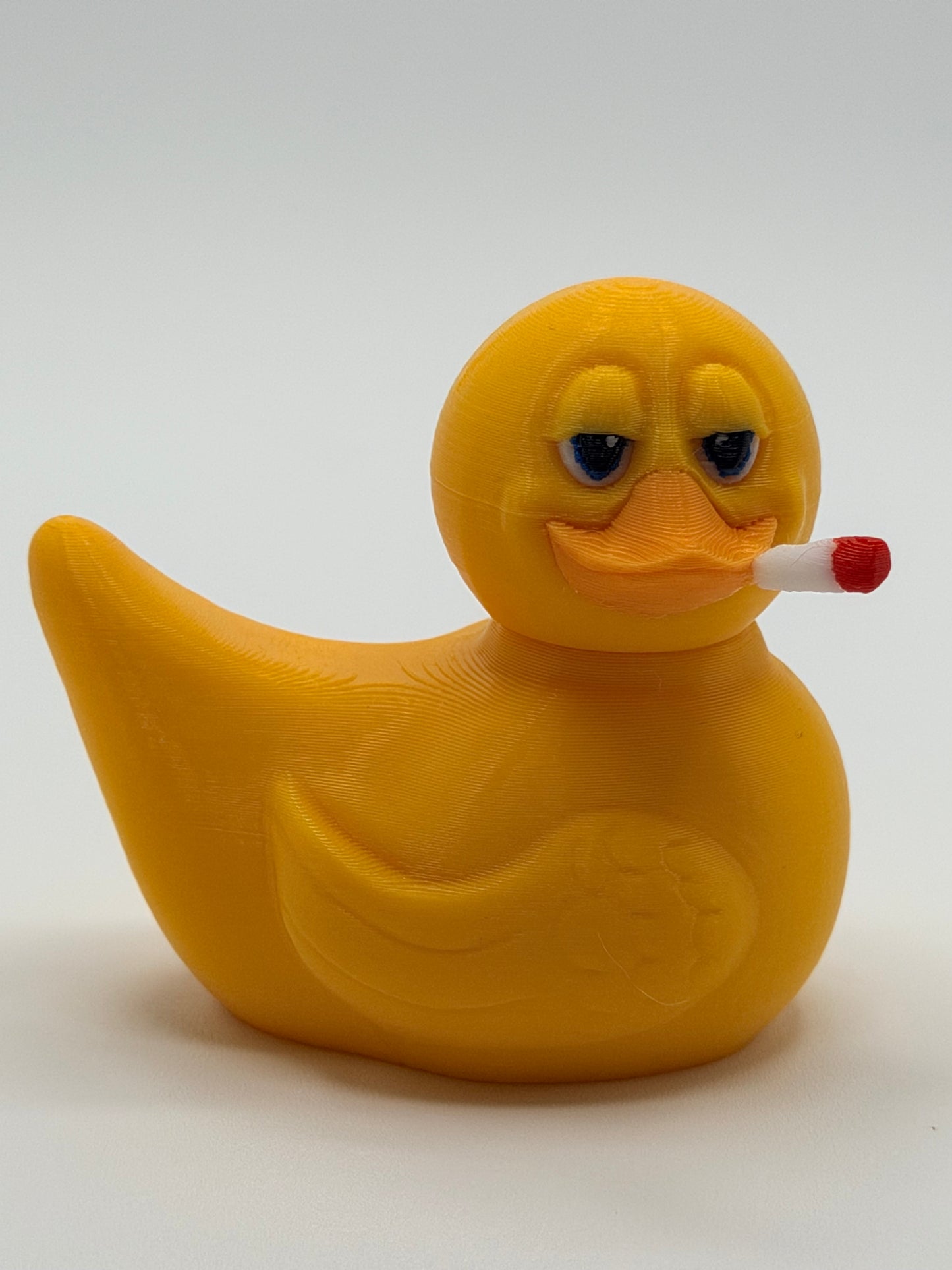 Chill Duck – Articulated Duck Figure, Swappable Head Duck Toy, Build Your Own Duck, 3D Printed Desk Toy, Custom Duck Collectible