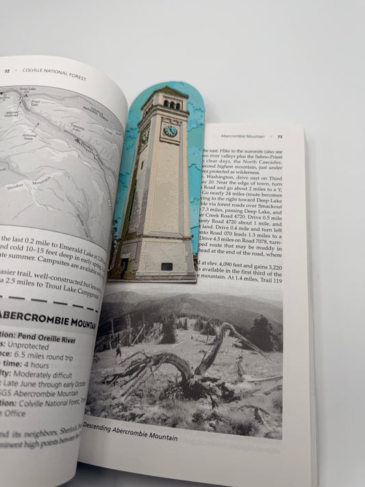 Spokane’s Great Northern Clocktower Bookmark: Fully 3D Printed
