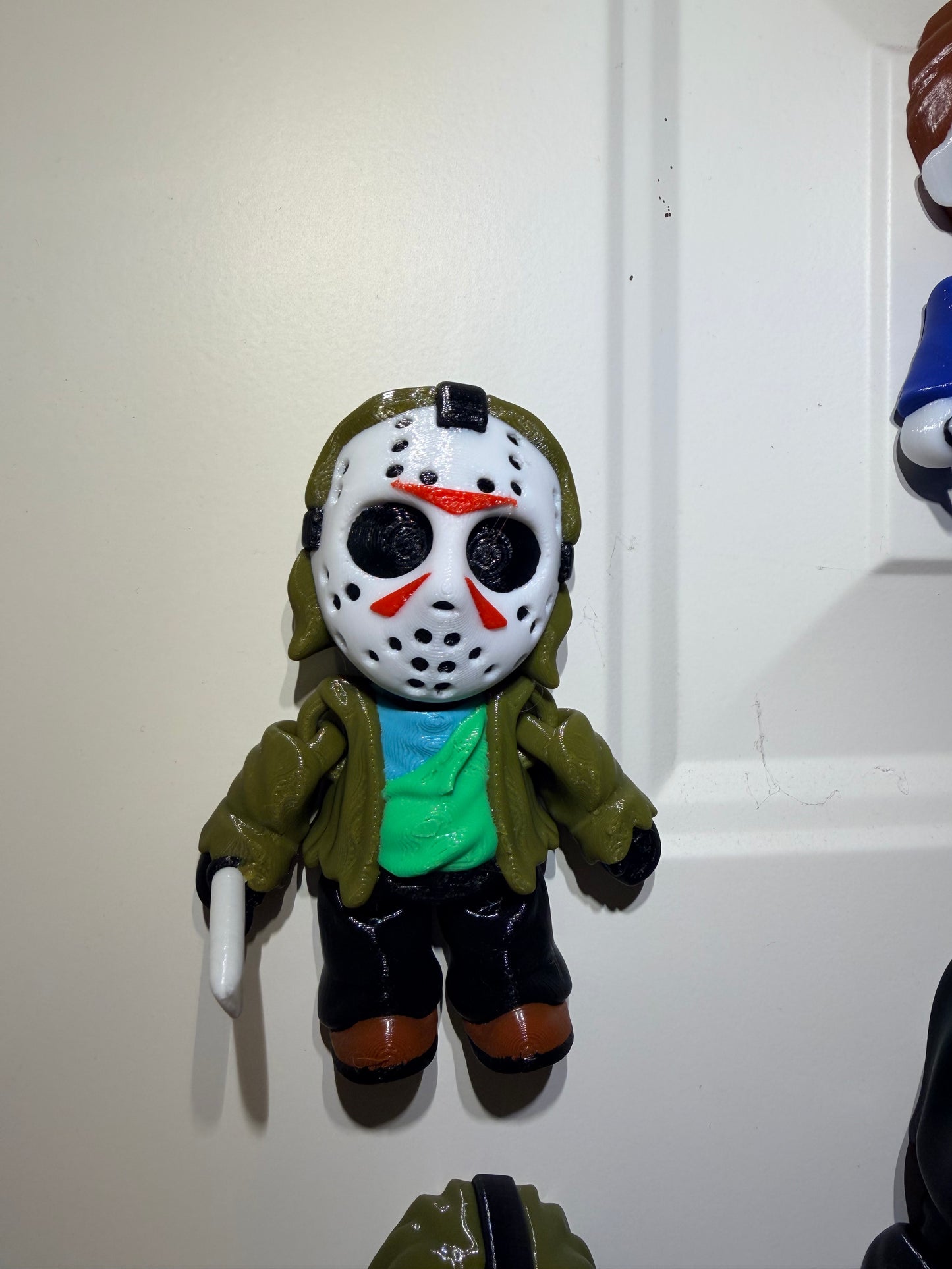 Green Slasher – Fridge Magnet - 3D Printed