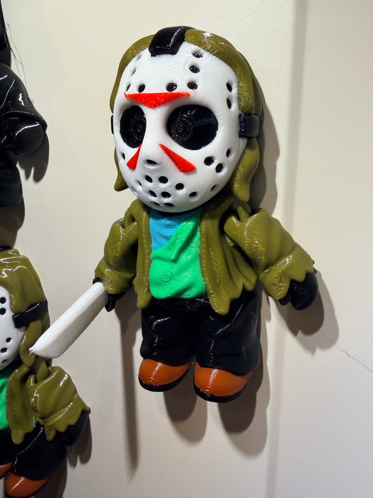 Green Slasher – Fridge Magnet - 3D Printed
