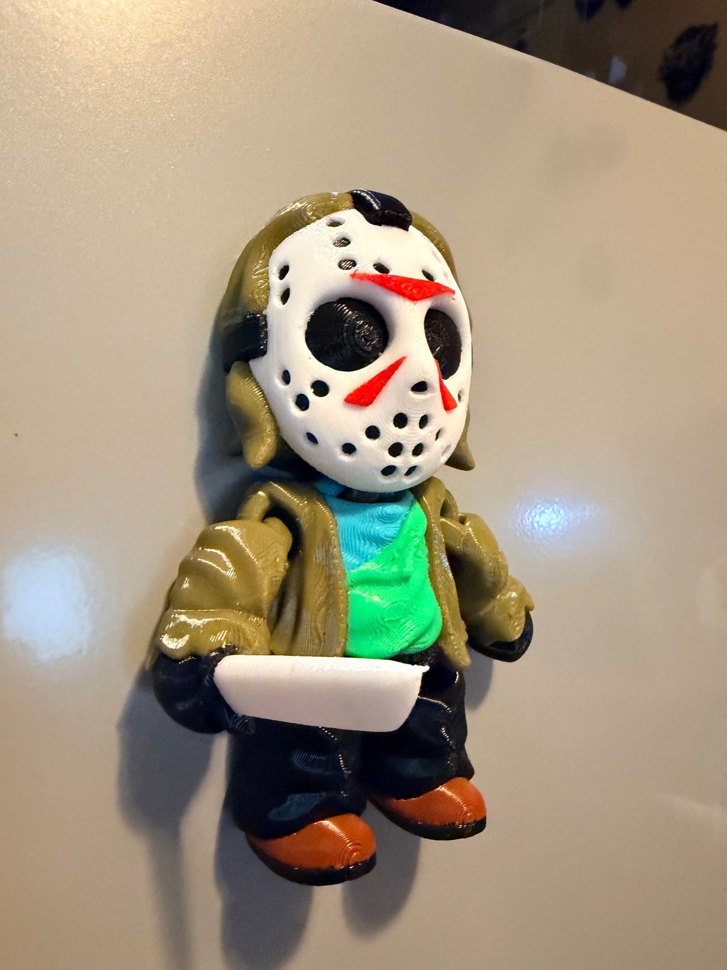 Green Slasher – Fridge Magnet - 3D Printed