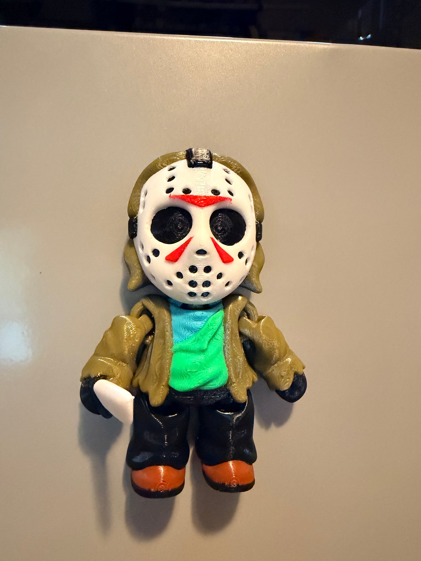 Green Slasher – Fridge Magnet - 3D Printed