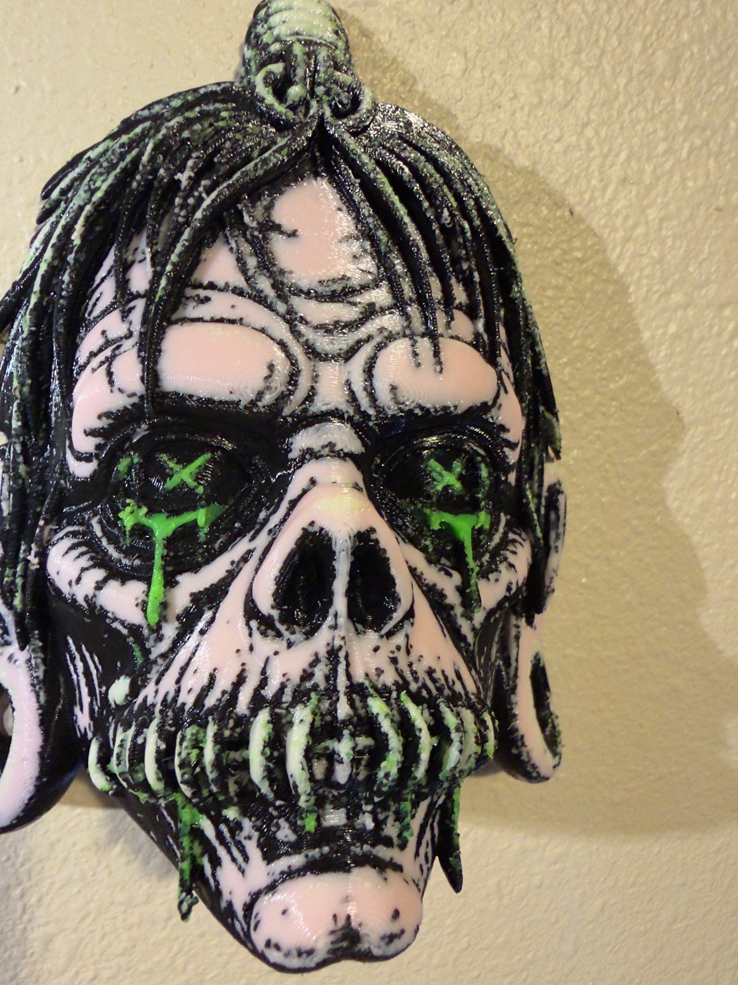 The ShrivelCrown Relic – Macabre Shrunken Head Wall Mask