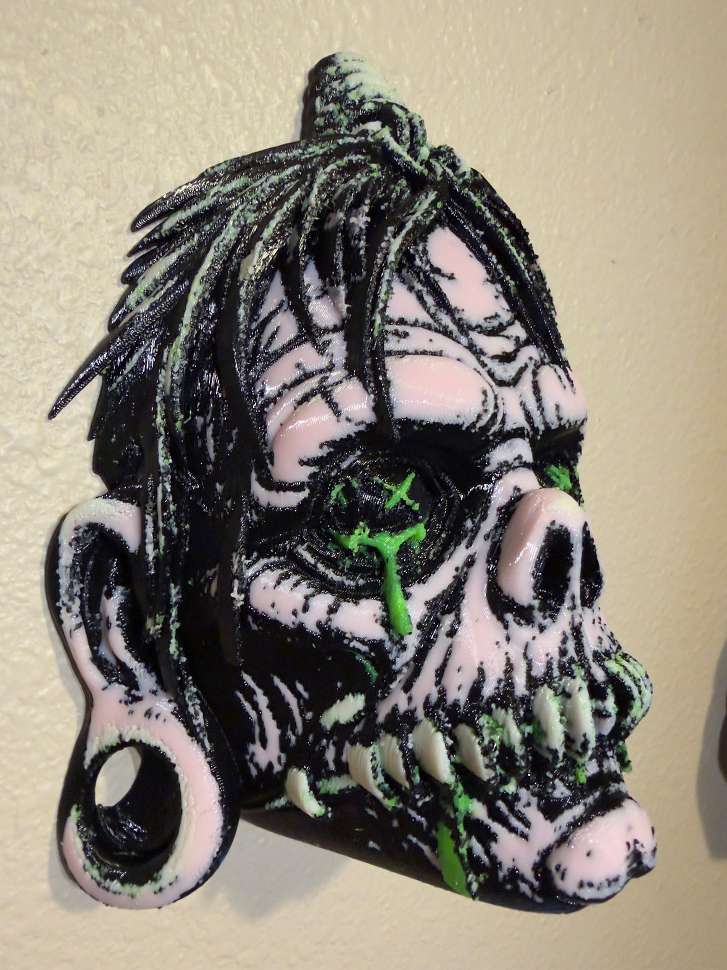 The ShrivelCrown Relic – Macabre Shrunken Head Wall Mask