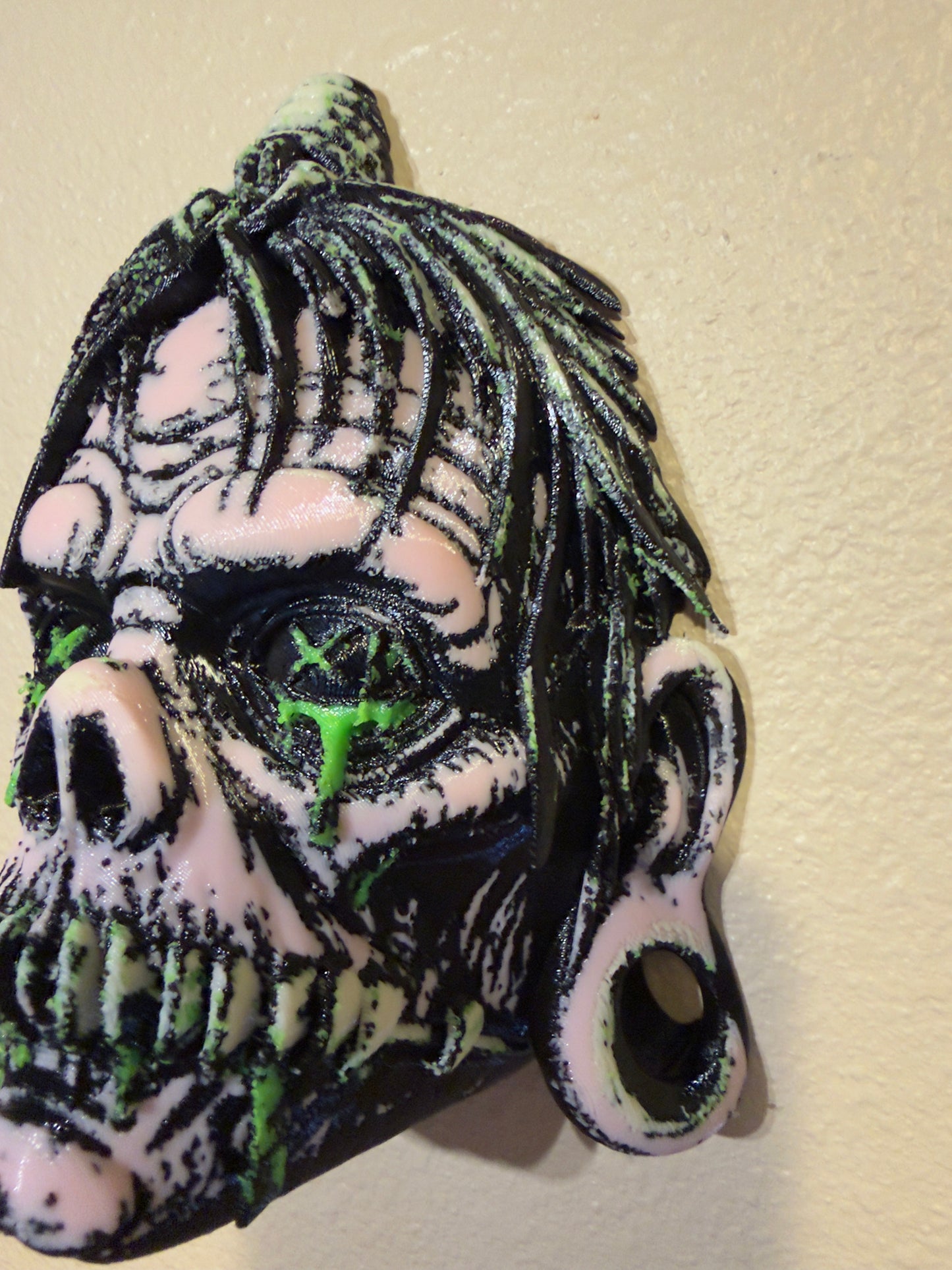 The ShrivelCrown Relic – Macabre Shrunken Head Wall Mask