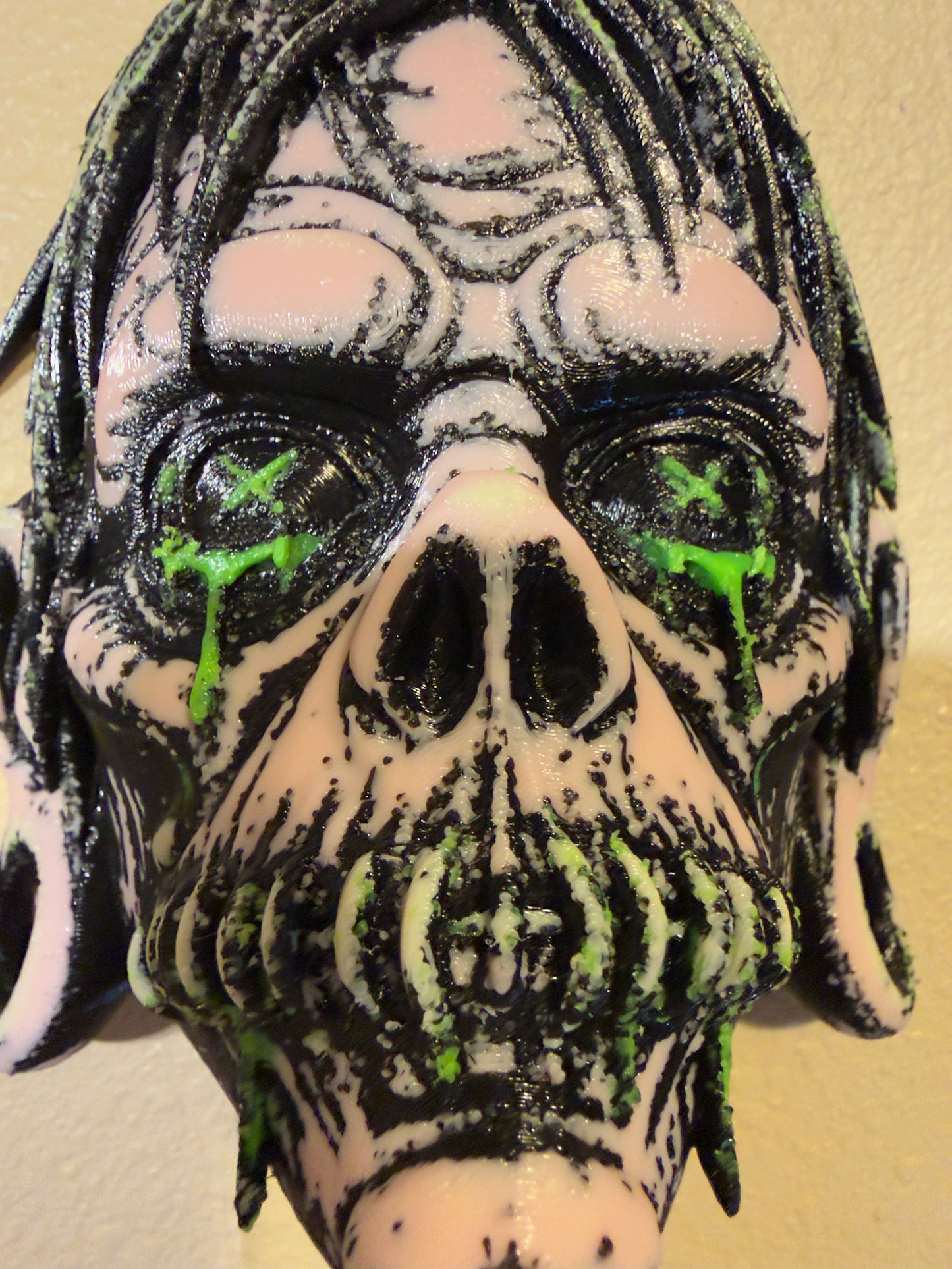 The ShrivelCrown Relic – Macabre Shrunken Head Wall Mask