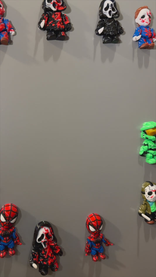 Web-Slinger Flexi Magnet – Articulated 3D Printed Figure